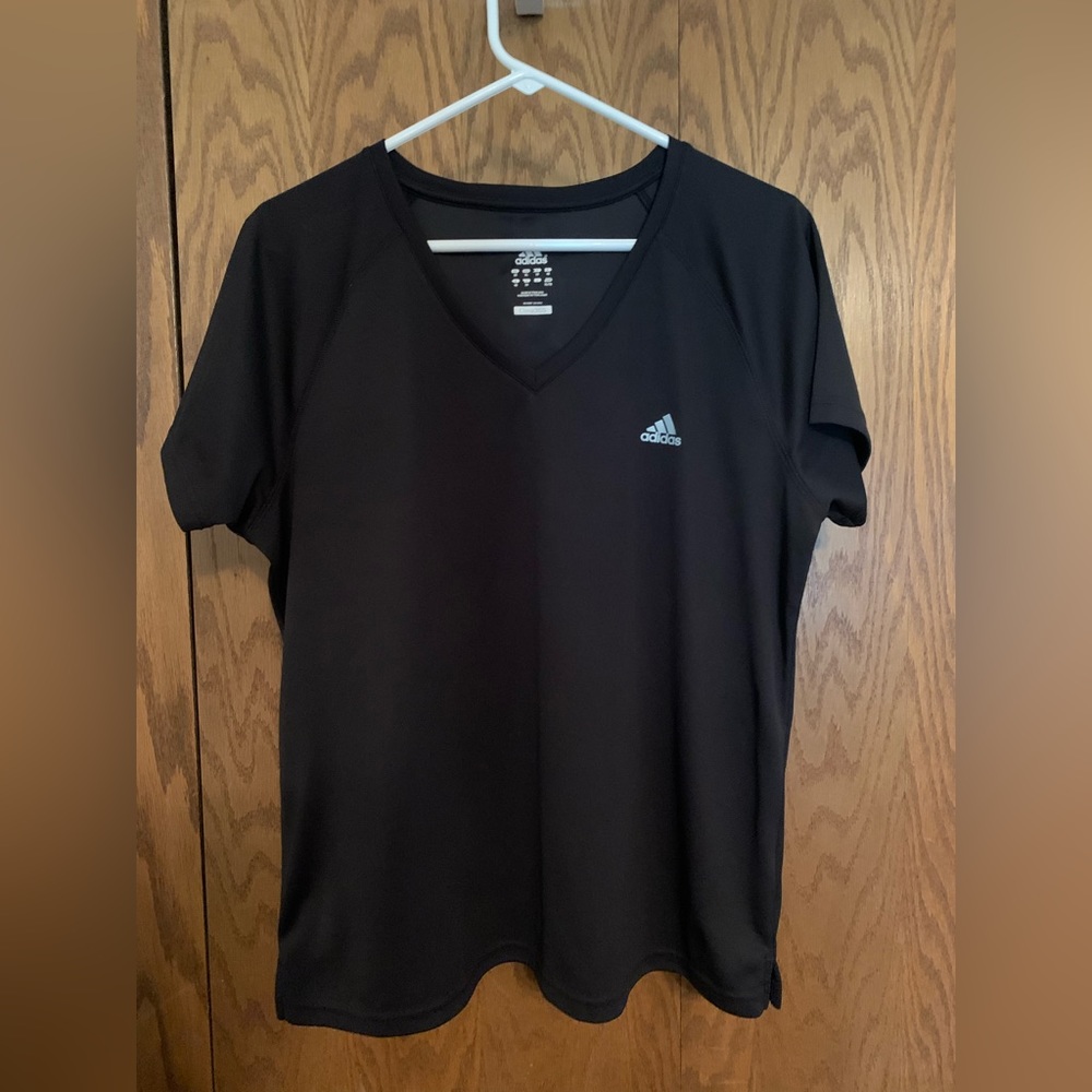 Ladies Adidas Clima 365 Climalite Top Black